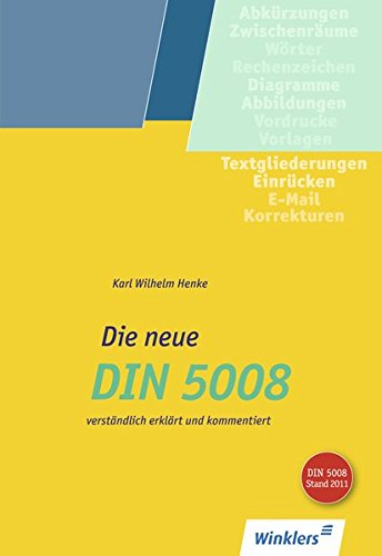 Die neue DIN 5008: Schülerband