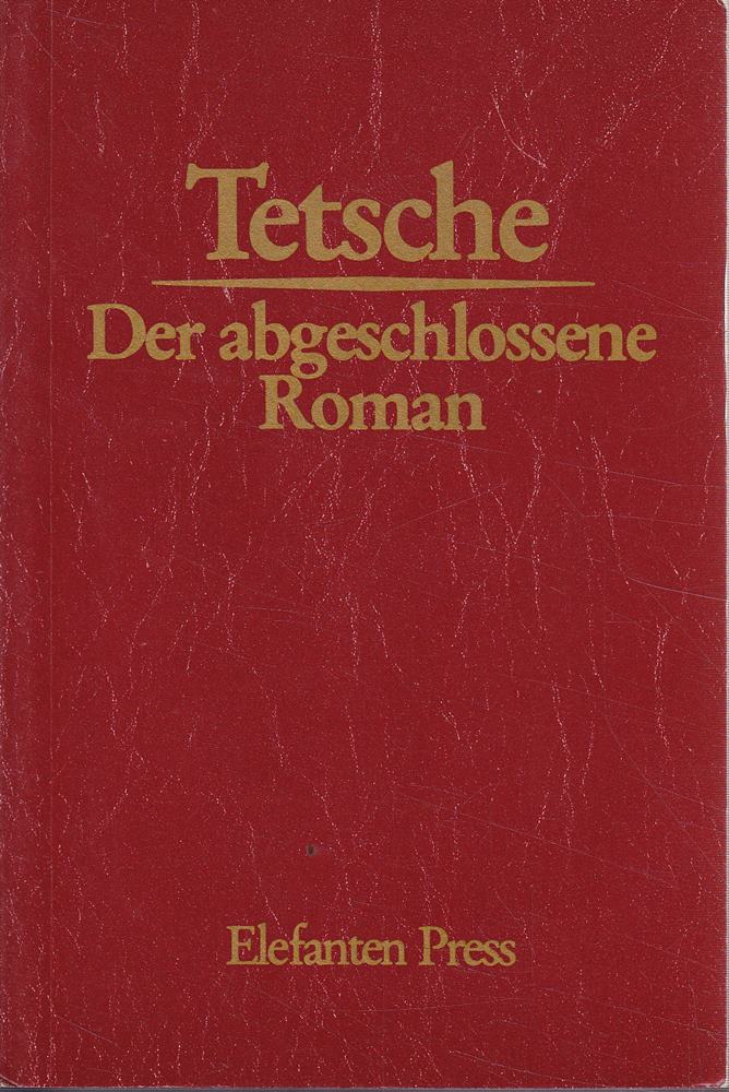 Der abgeschlossene Roman