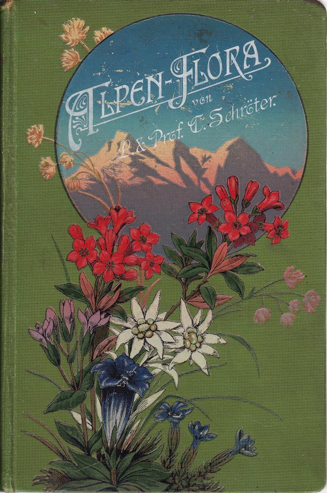 Taschenflora des Alpenwanderers (Außentitel: Alpen-Flora). Text 
