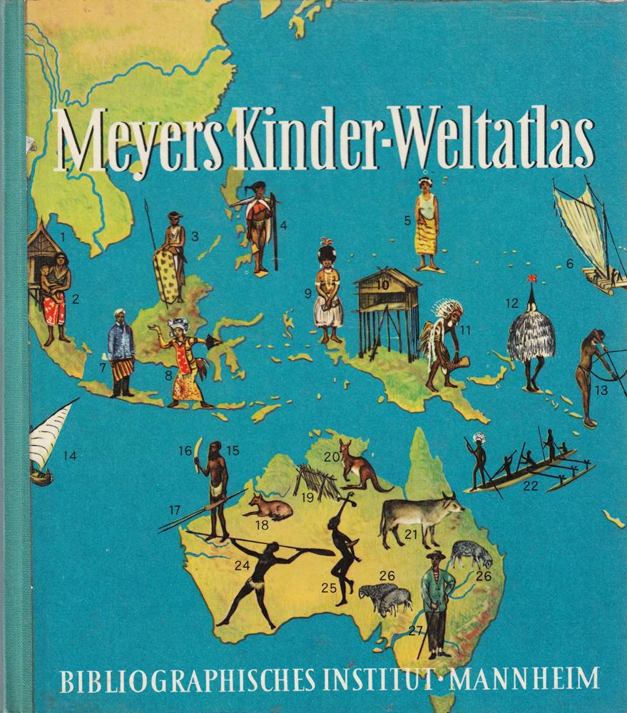 Meyers Kinder-Weltatlas 1960 Atlas