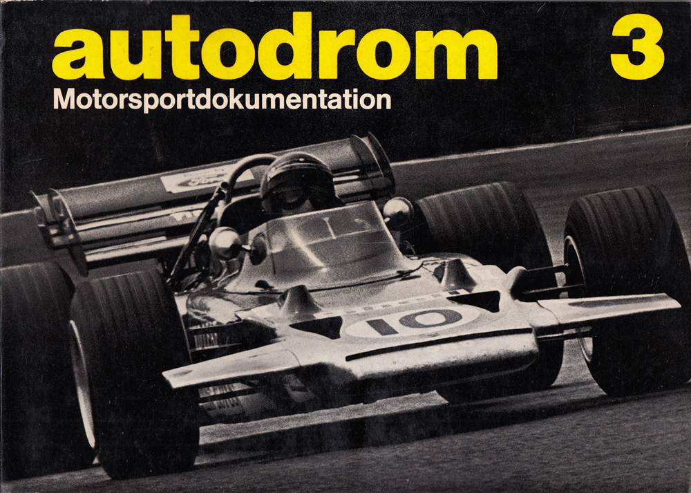 autodrom 3. motorsportdokumentation. ausgabe 1971