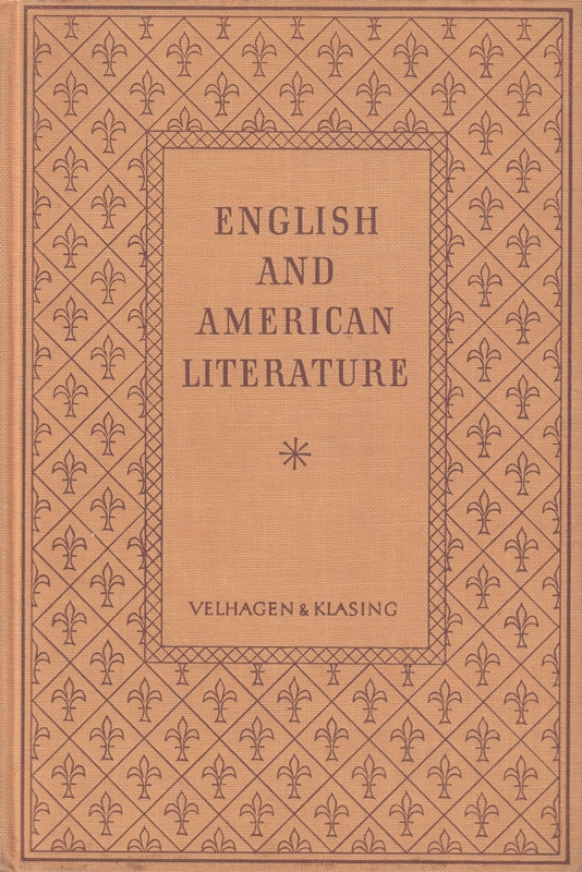 English and American Literature (mit separatem Heft Anmerkungen) (Sprache Englisch)