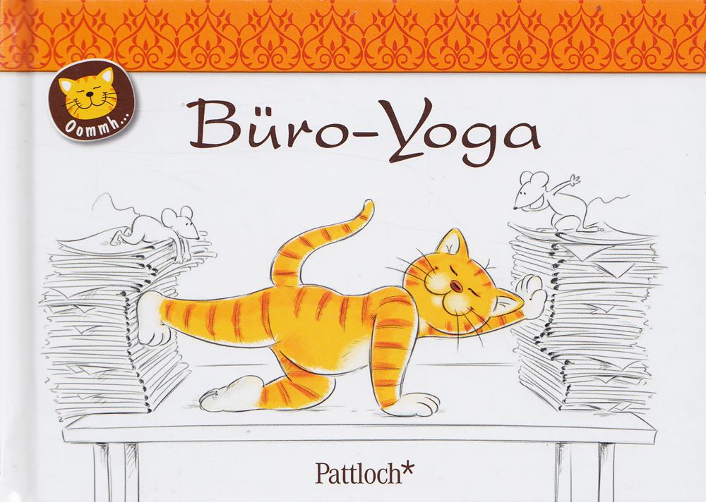 Oommh-Katze: Büro-Yoga