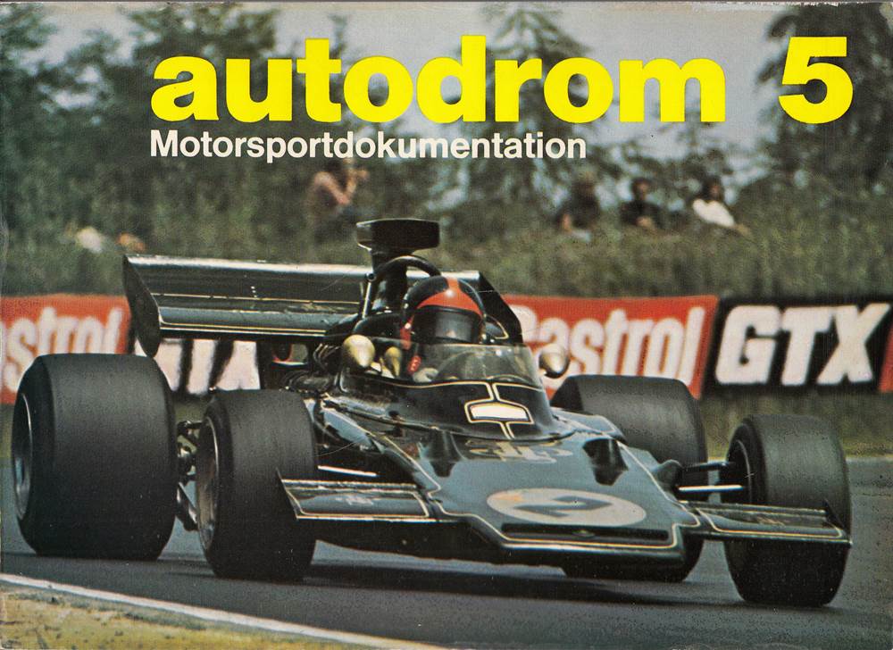 autodrom 5. Motorsportdokumentation. Ausgabe 1973