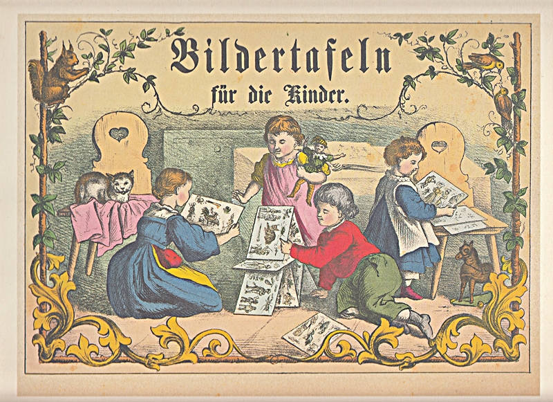 Bildertafeln für die Kinder. Esslinger Bilderbogen. Katalog der Graph. Sammlung der Staatsgalerie Stuttgart.