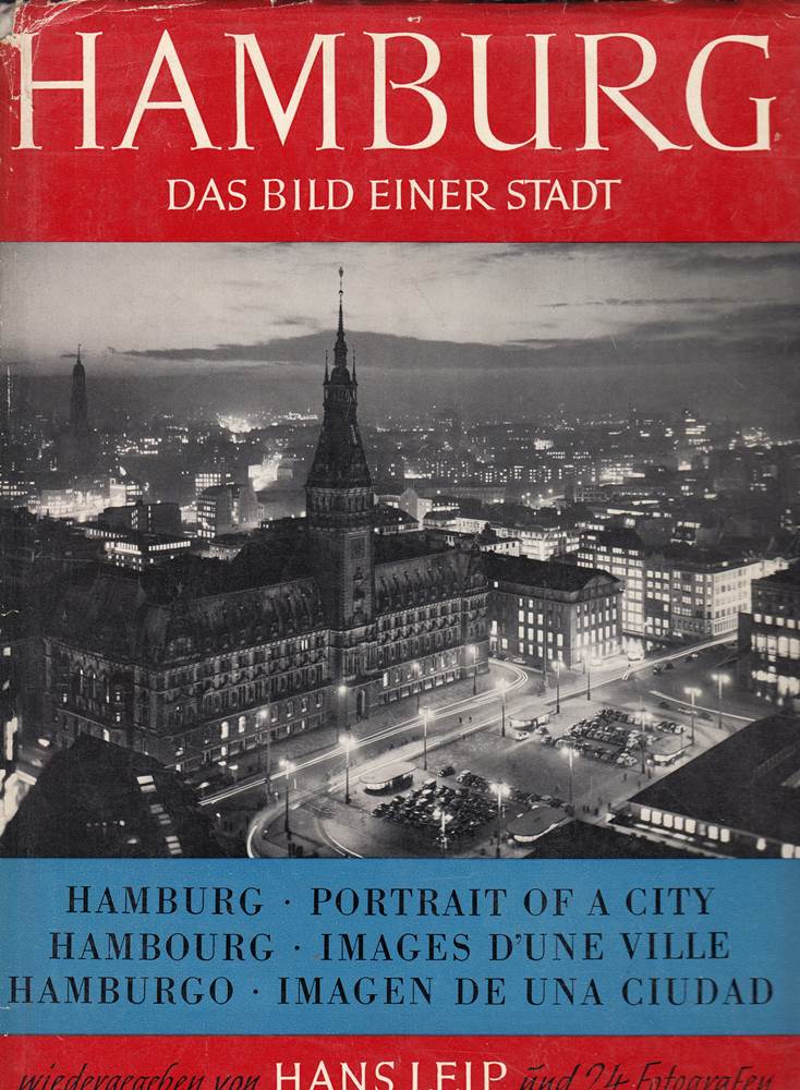 Hamburg. Das Bild einer Stadt in 4 Sprachen: deutsch, englisch, französisch und spanisch.
