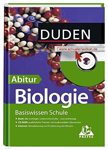 Basiswissen Schule – Biologie Abitur: 11. Klasse bis Abitur